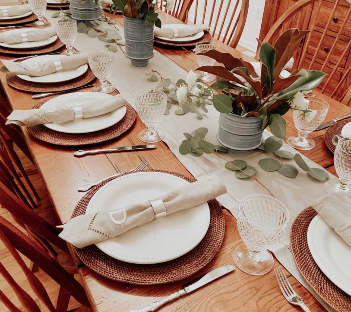 How to Create a Tablescape