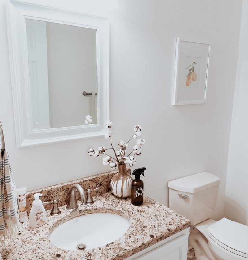 Our Main Floor Bathroom Refresh