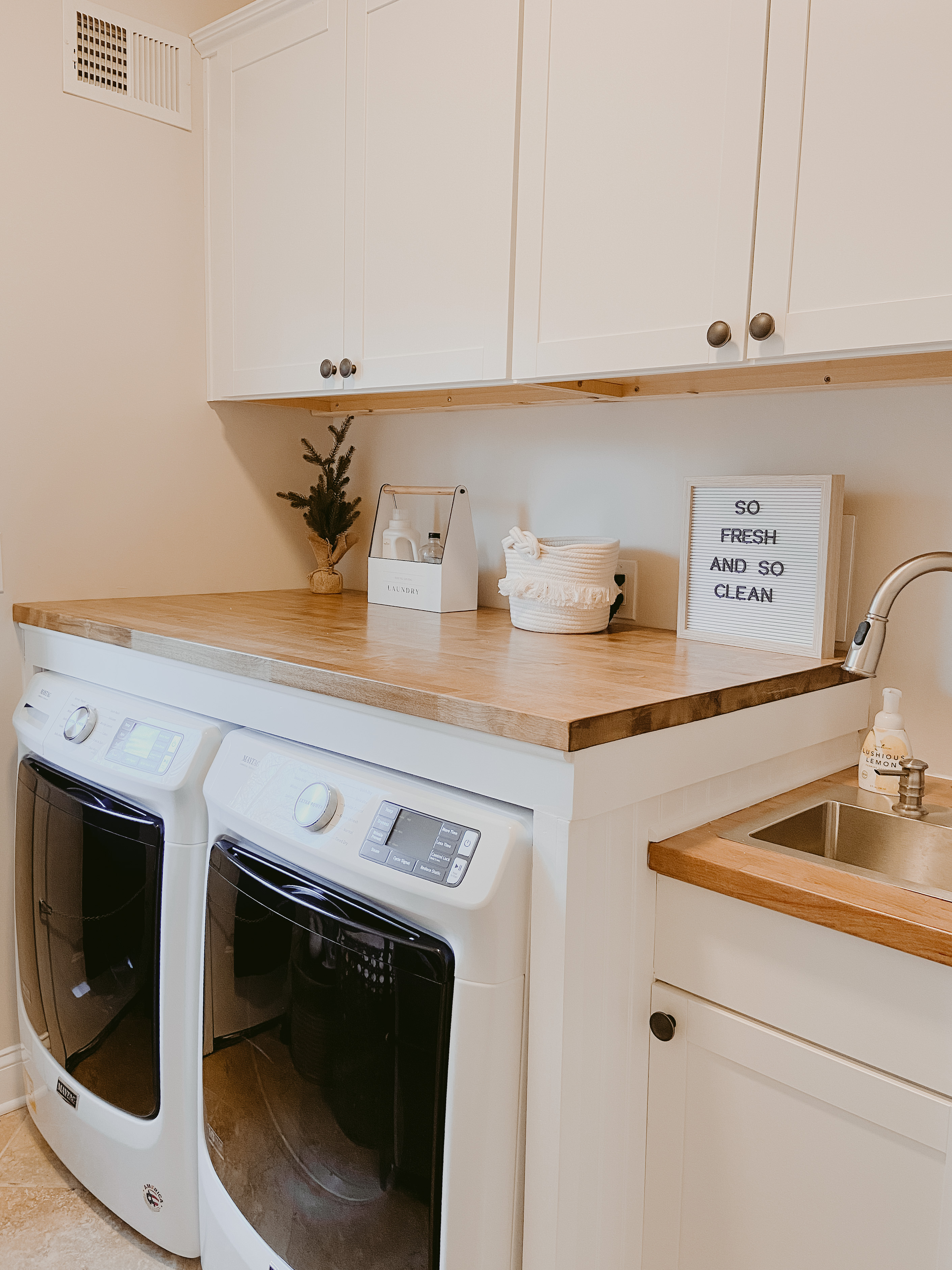 Our Laundry Room Refresh